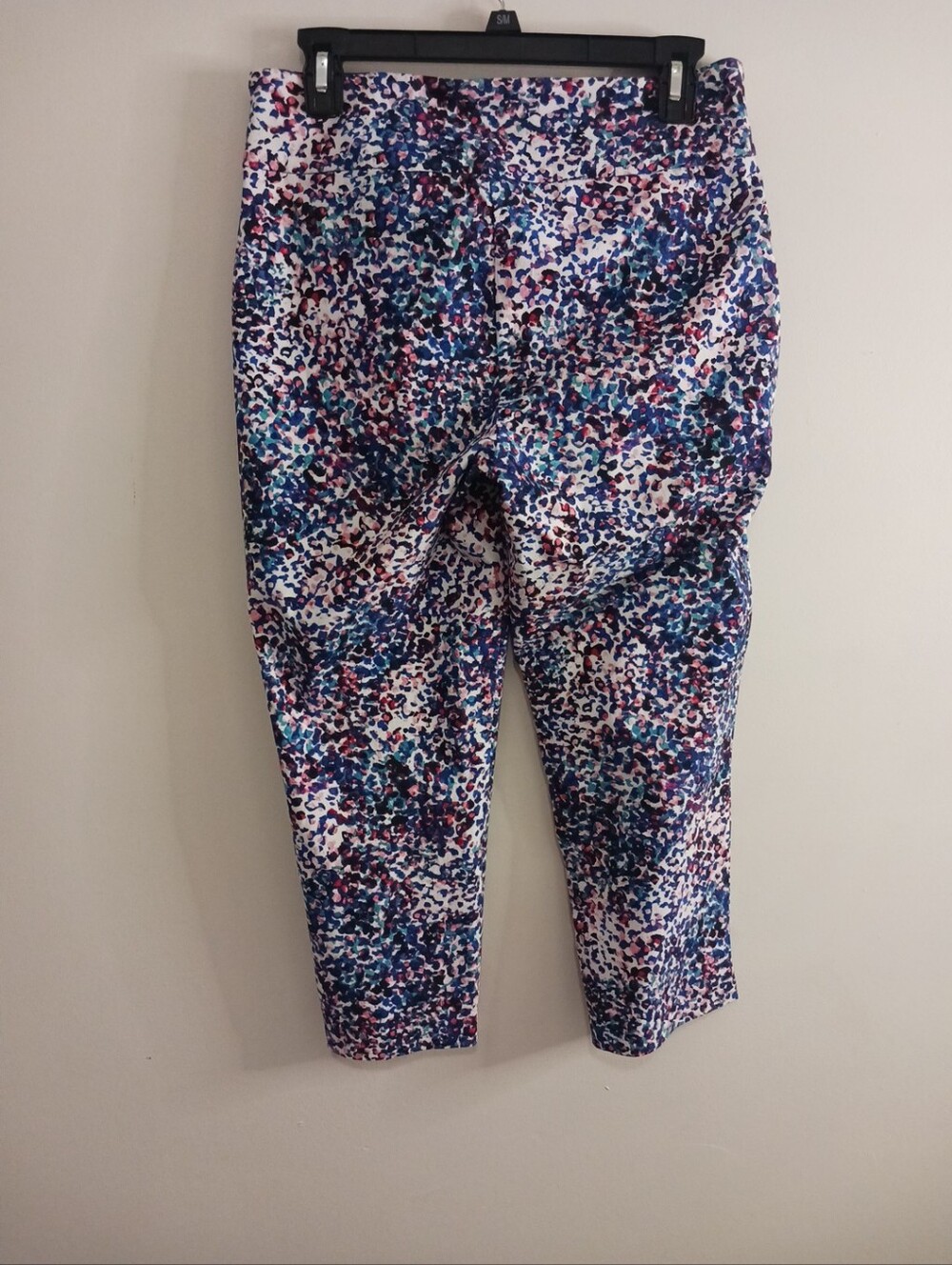 3/$20 💰 Peck & Peck Womens Multi-Color Abstract Print Pull-On Pants 8P - Picture 5 of 6